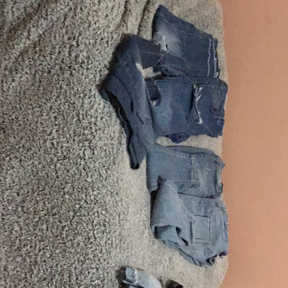 5 pairs of jeans